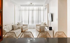 Apt Copacabana 1 Quadra Praia Vista Parcial Mar